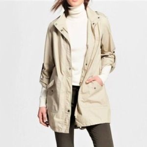 Merona Utility Anorak Parka Jacket Sz L NWT